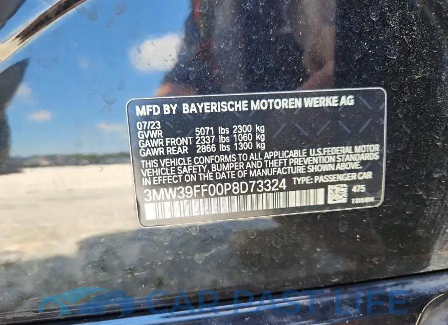 3MW39FF00P8D73324# 12