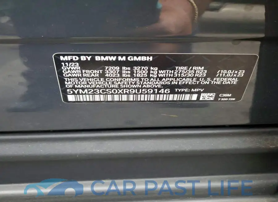 5YM23CS0XR9U59146# 13