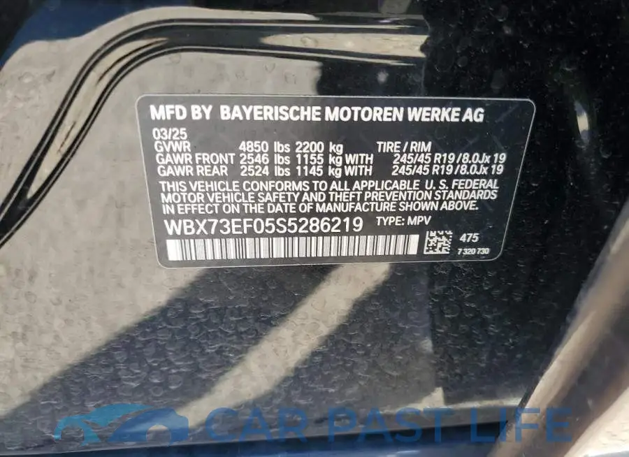 WBX73EF05S5286219# 13