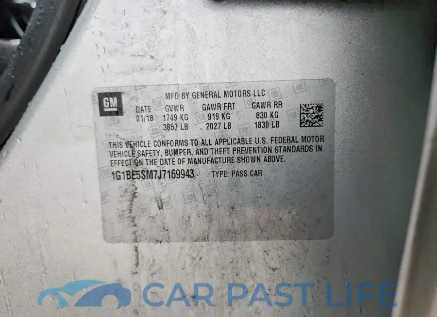 1G1BE5SM7J7169943# 12