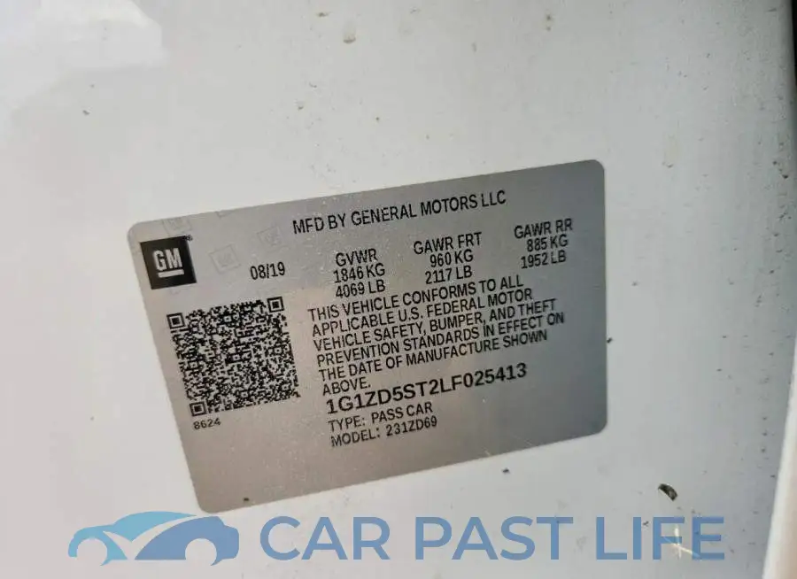 1G1ZD5ST2LF025413# 12