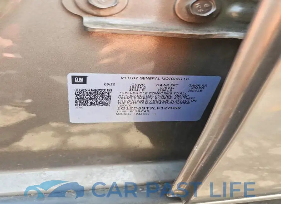 1G1ZD5ST7LF127659# 12
