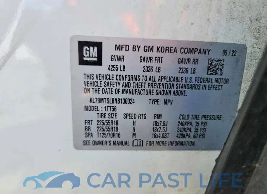 KL79MTSL8NB130024# 13