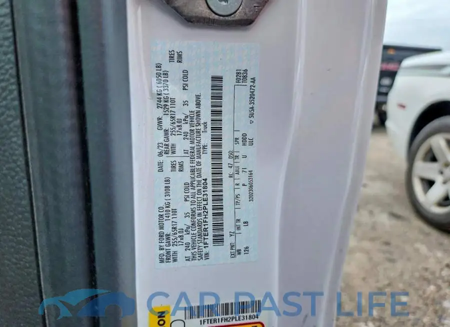 1FTER1FH2PLE31804# 12