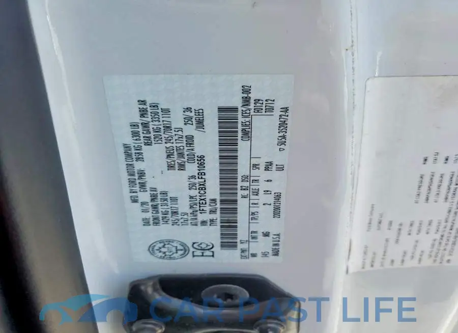 1FTEX1CBXLFB10656# 12