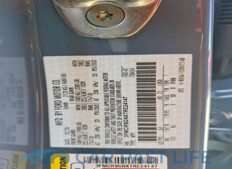 3FMCR9GNXTRE24147# 14