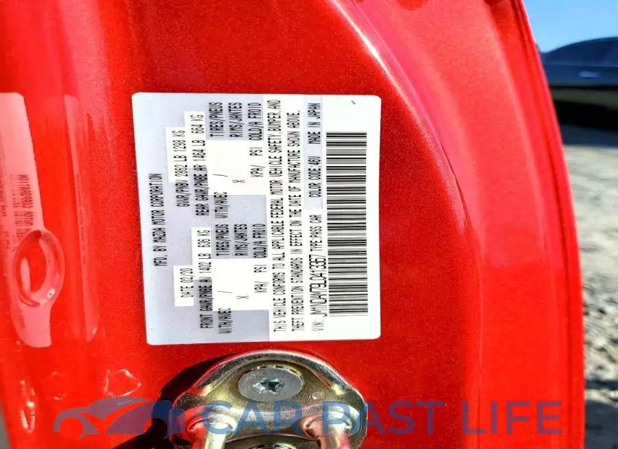 JM1NDAM79L0413367# 12