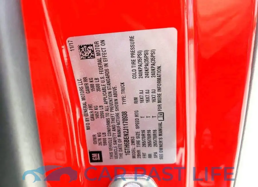 1GTH6BEN2J1170938# 12