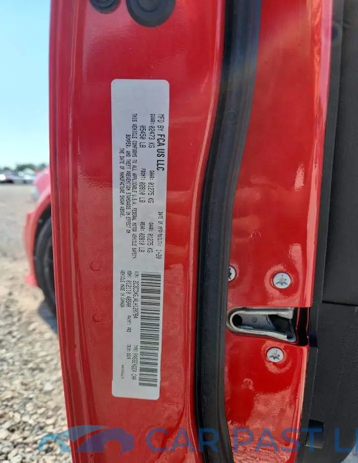 2C3CDXGJ4LH120784# 12