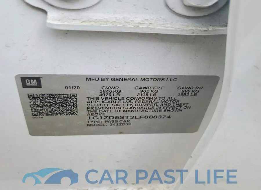 1G1ZD5ST3LF088374# 13