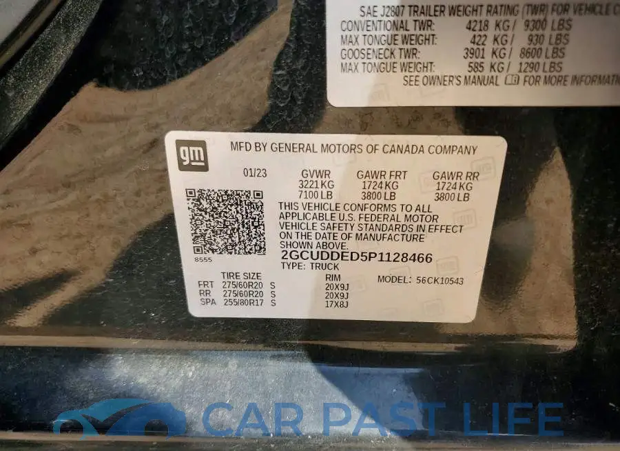 2GCUDDED5P1128466# 13