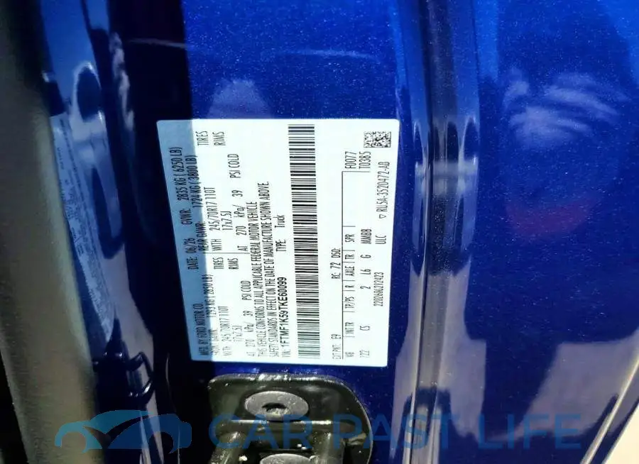 1FTMF1K59TKE60099# 12