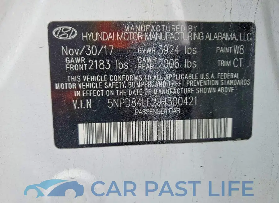 5NPD84LF2JH300421# 13