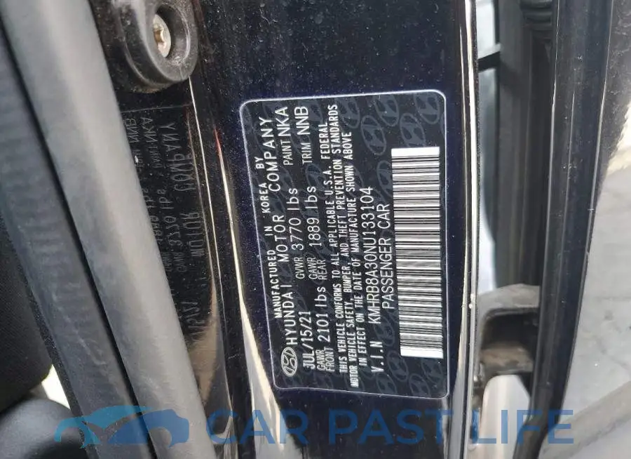 KMHRB8A30NU133104# 13