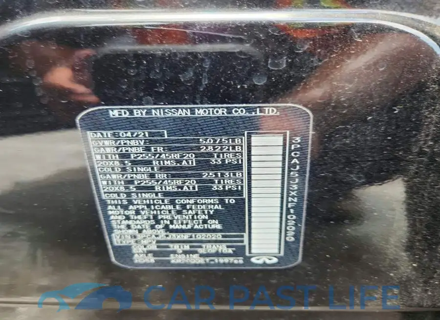 3PCAJ5J3XNF102020# 13