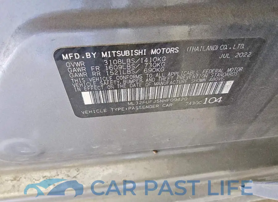 ML32FUFJ5NHF09420# 12
