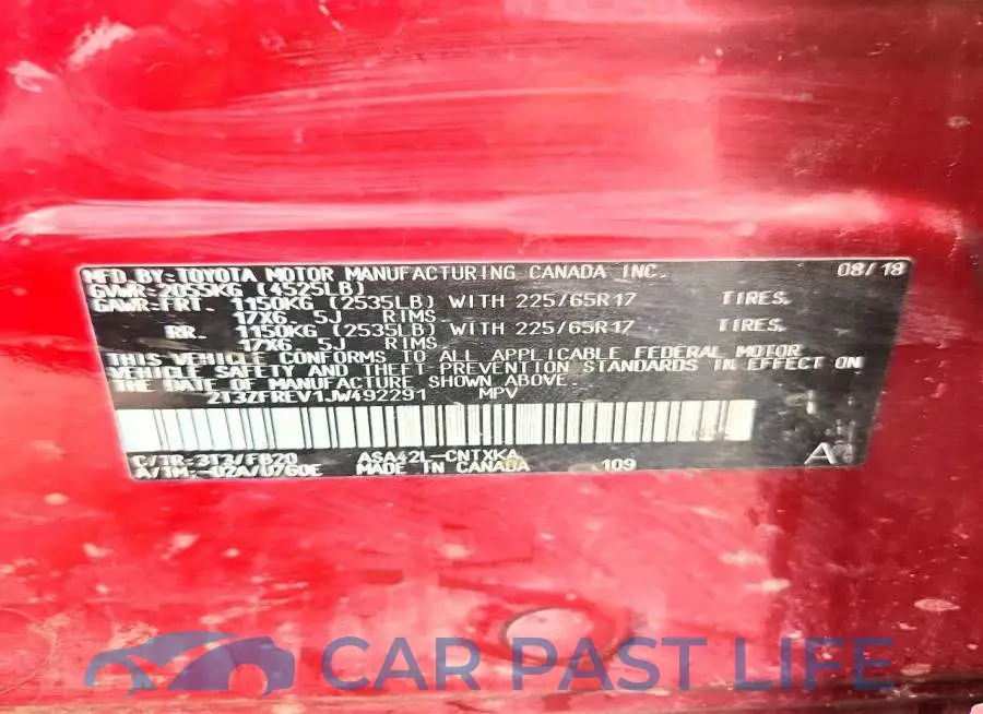 2T3ZFREV1JW492291# 14