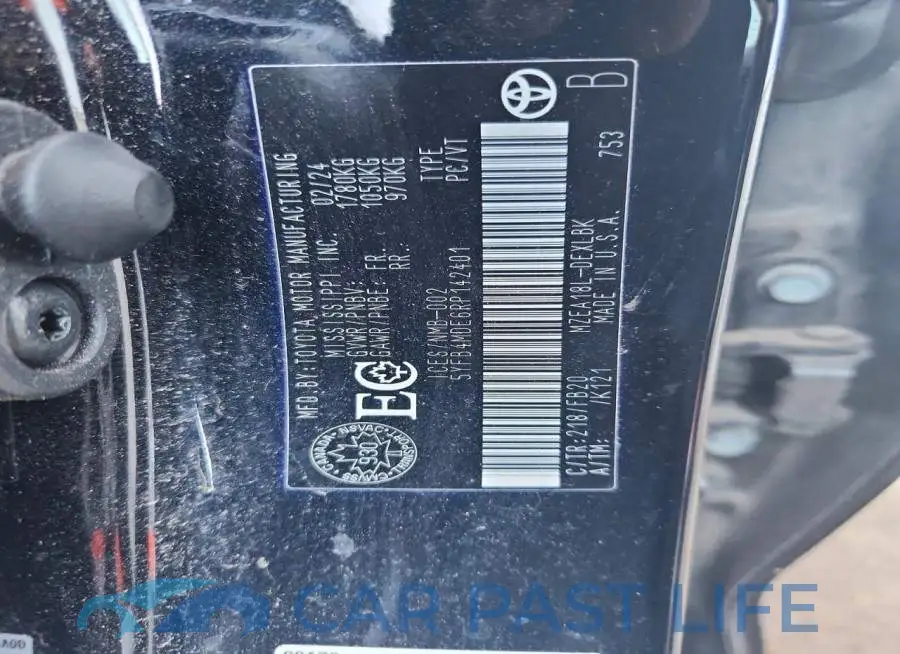 5YFB4MDE6RP142401# 12