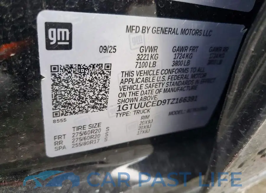 1GTUUCED9TZ166391# 13