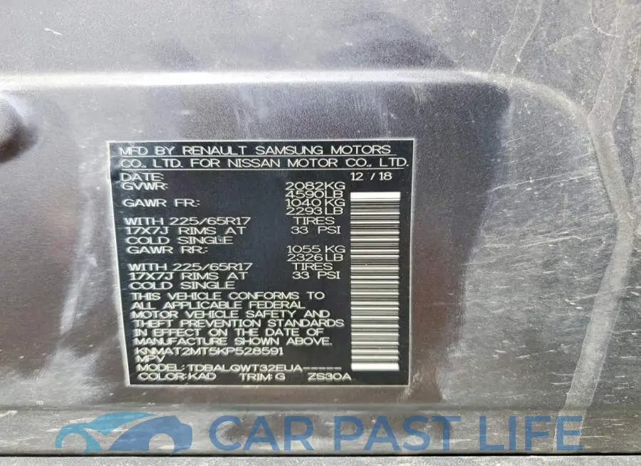 KNMAT2MT5KP528591# 13