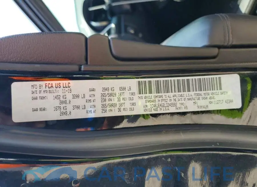 1C4RJEAG2LC245592# 13