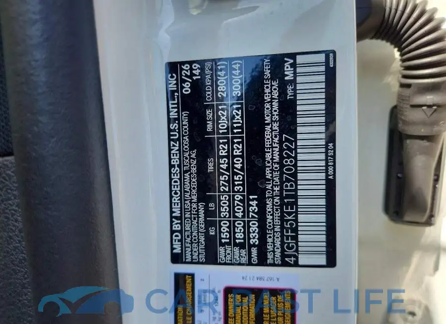 4JGFF5KE1TB708227# 13