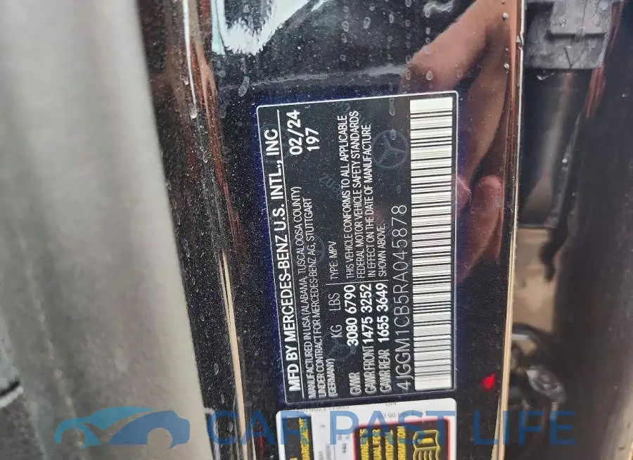 4JGGM1CB5RA045878# 13