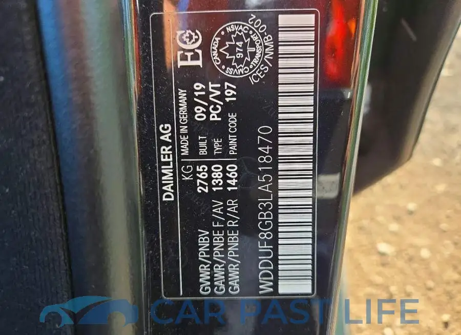 WDDUF8GB3LA518470# 13