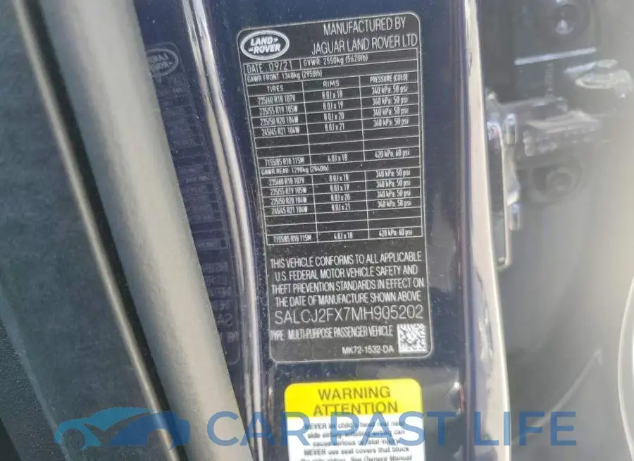 SALCJ2FX7MH905202# 14