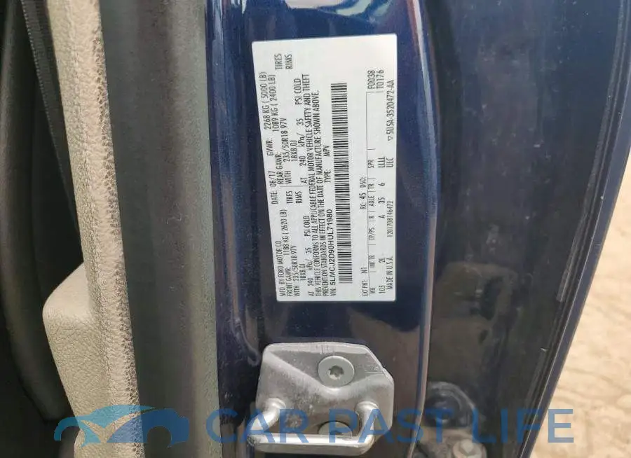 5LMCJ2D90HUL71980# 13