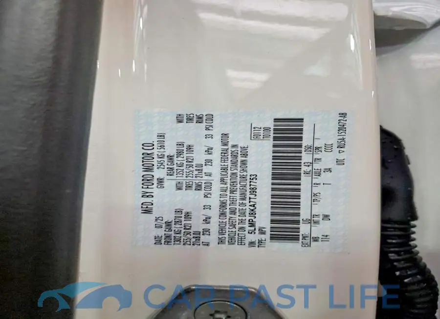 5LMPJ8KA7TJ987753# 13