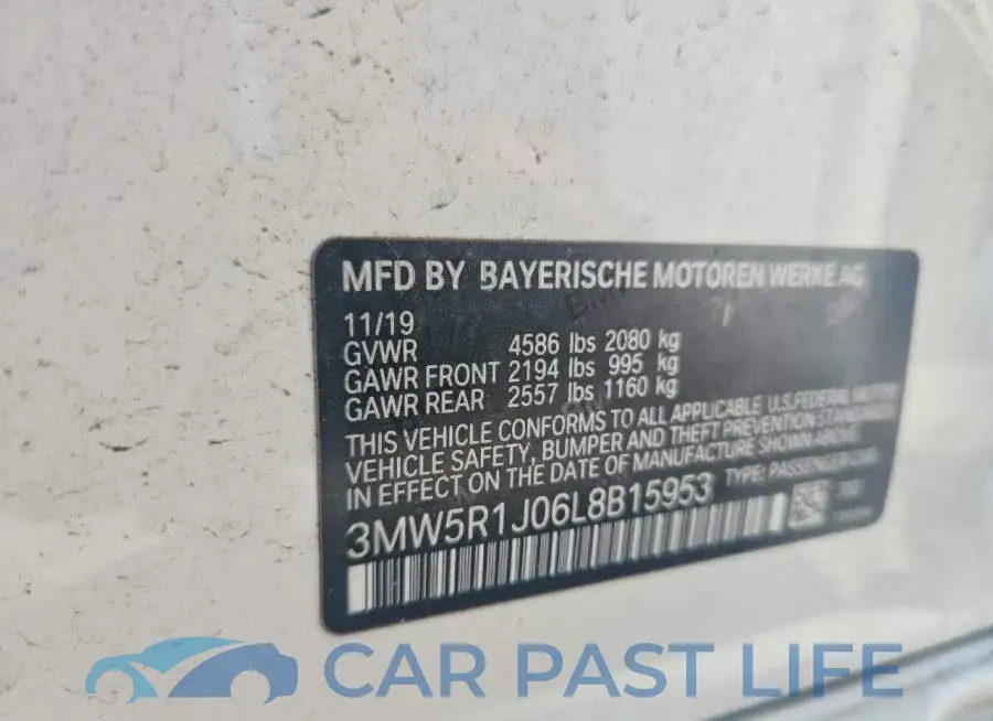 3MW5R1J06L8B15953# 12