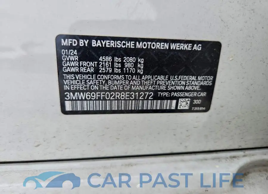 3MW69FF02R8E31272# 12