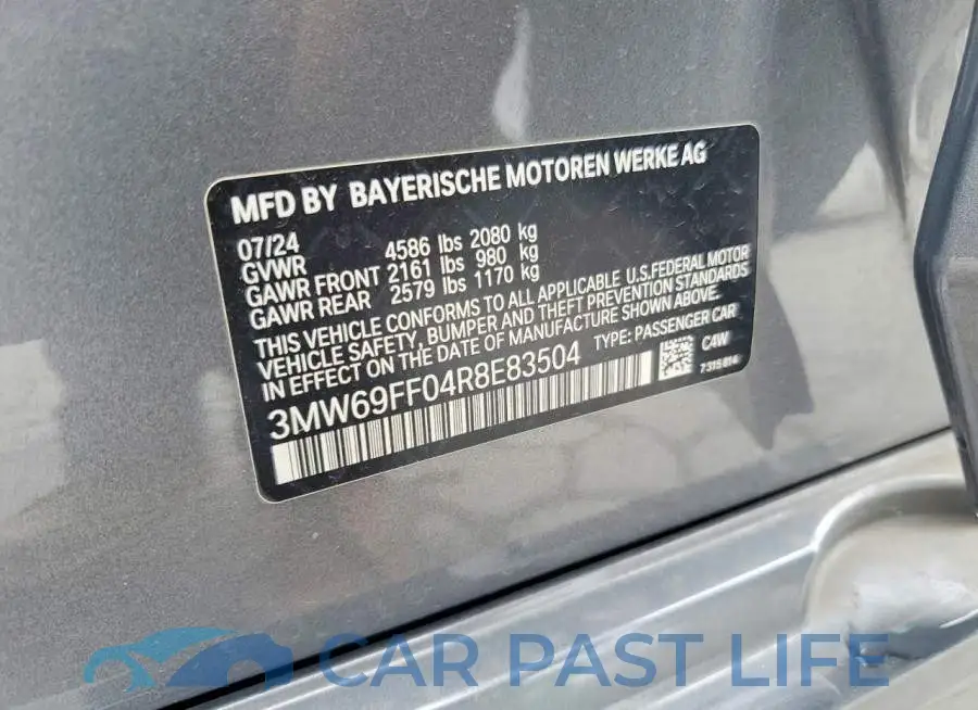 3MW69FF04R8E83504# 13