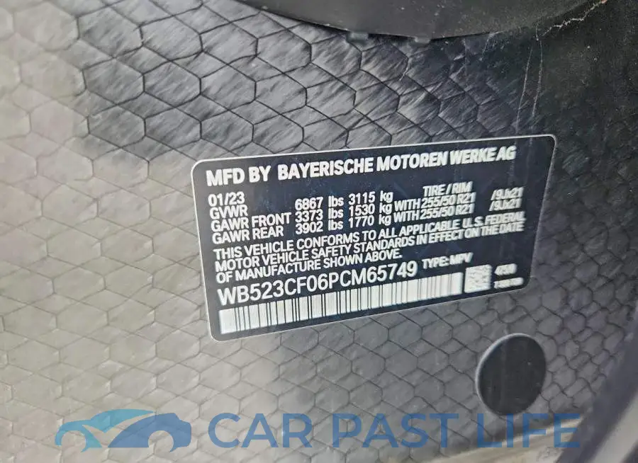 WB523CF06PCM65749# 12