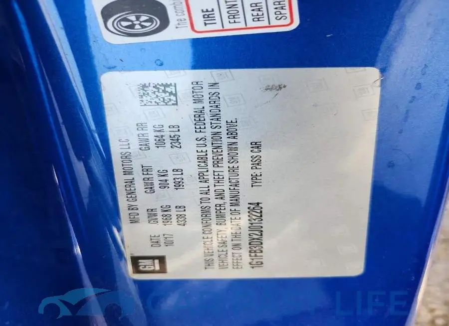 1G1FB3DX2J0132264# 13