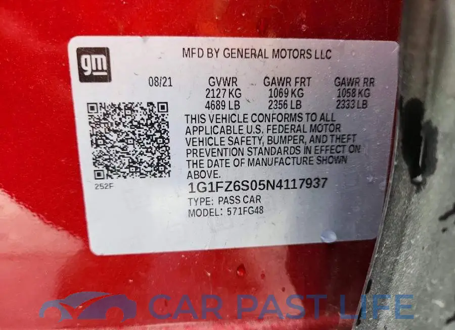 1G1FZ6S05N4117937# 14