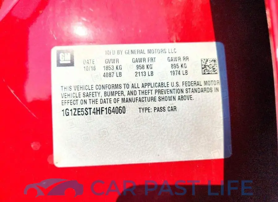 1G1ZE5ST4HF164060# 12