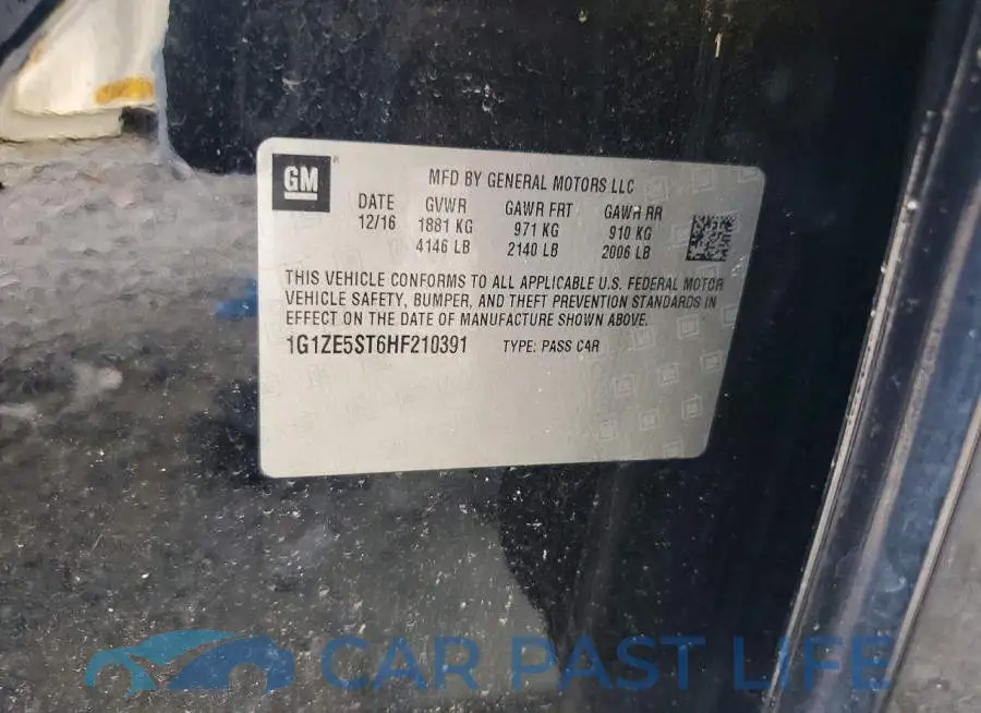 1G1ZE5ST6HF210391# 12