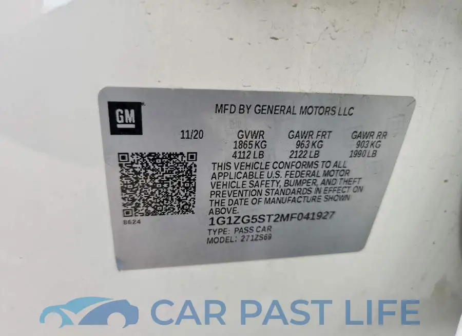 1G1ZG5ST2MF041927# 12