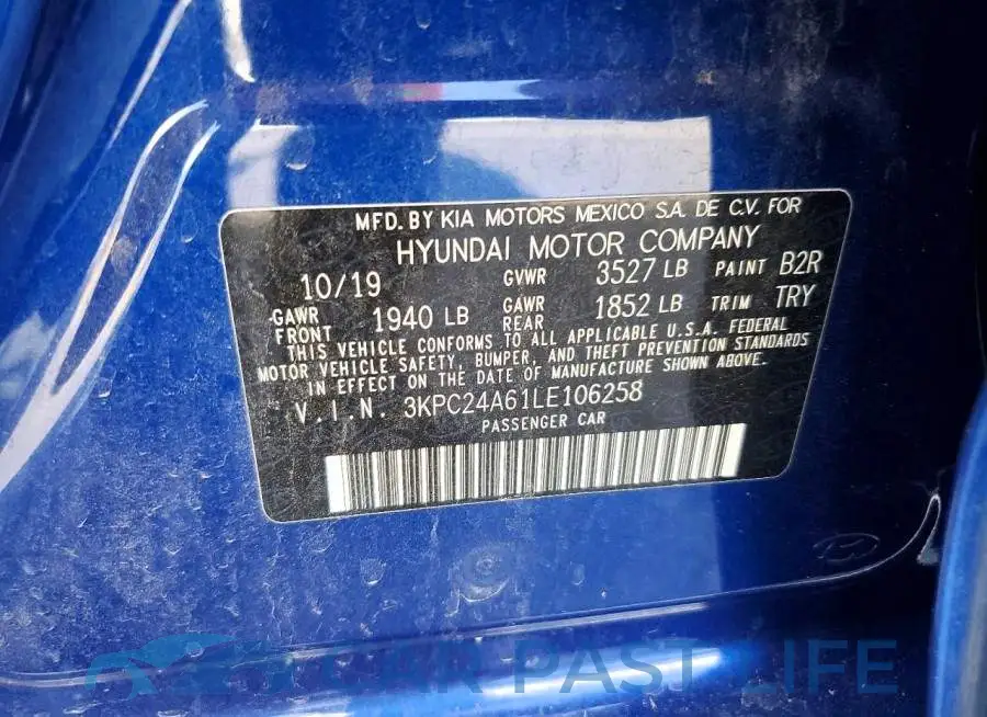 3KPC24A61LE106258# 12