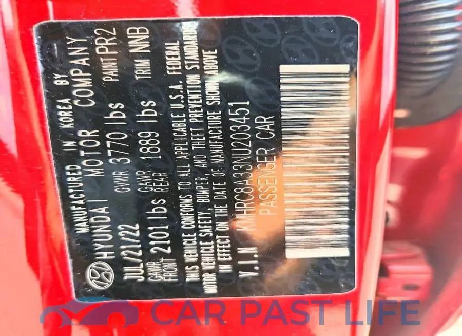 KMHRC8A33NU203451# 13