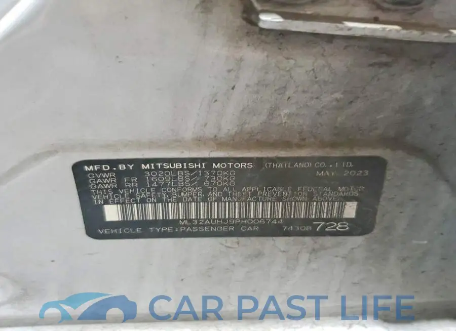 ML32AUHJ9PH006744# 12