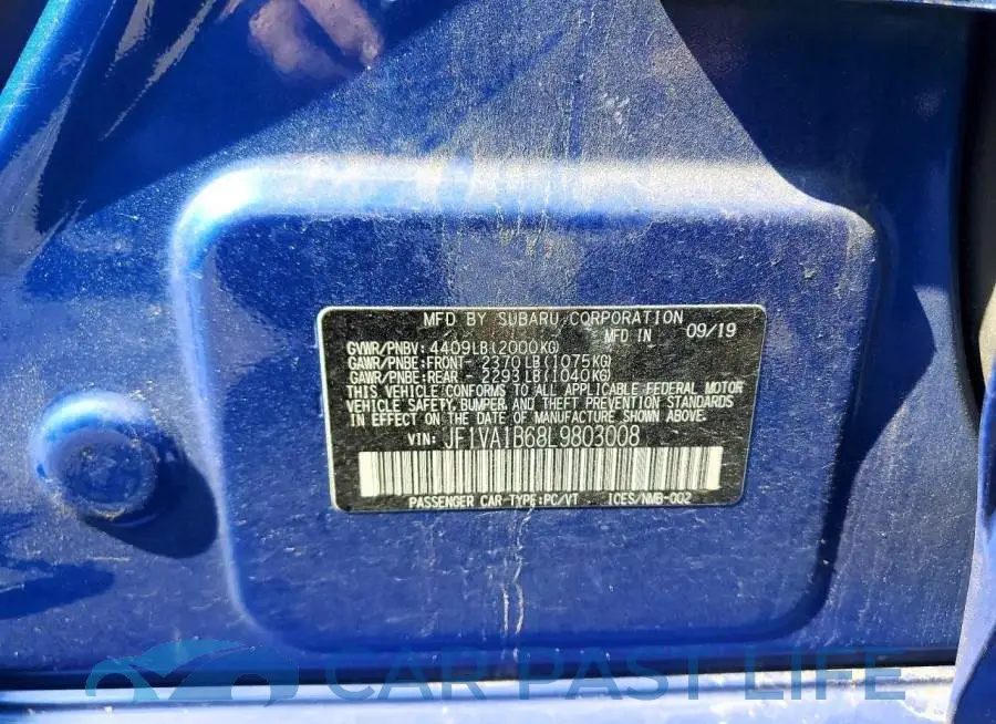 JF1VA1B68L9803008# 12