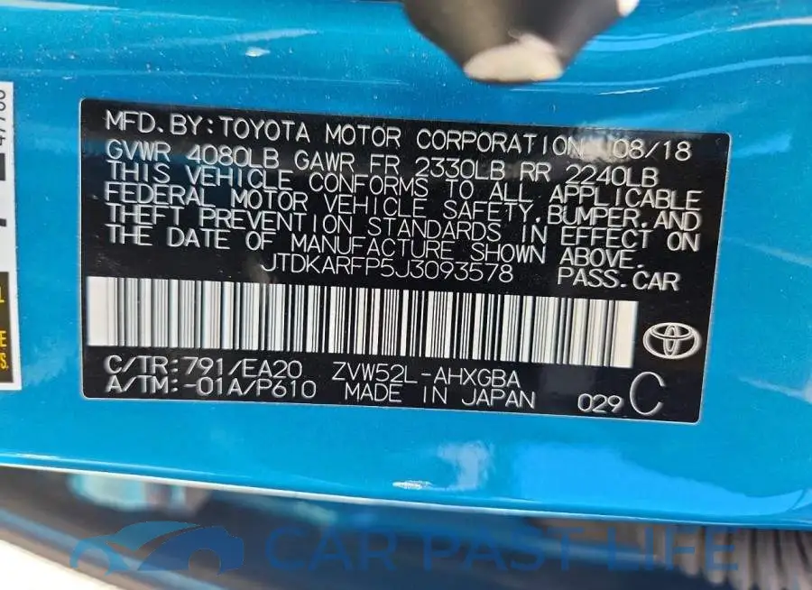 JTDKARFP5J3093578# 13