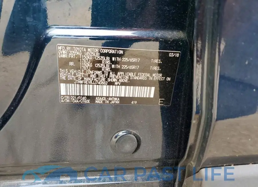 JTMWFREV8JJ740862# 13