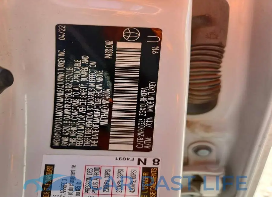 NMTKHMBX4NR146004# 14