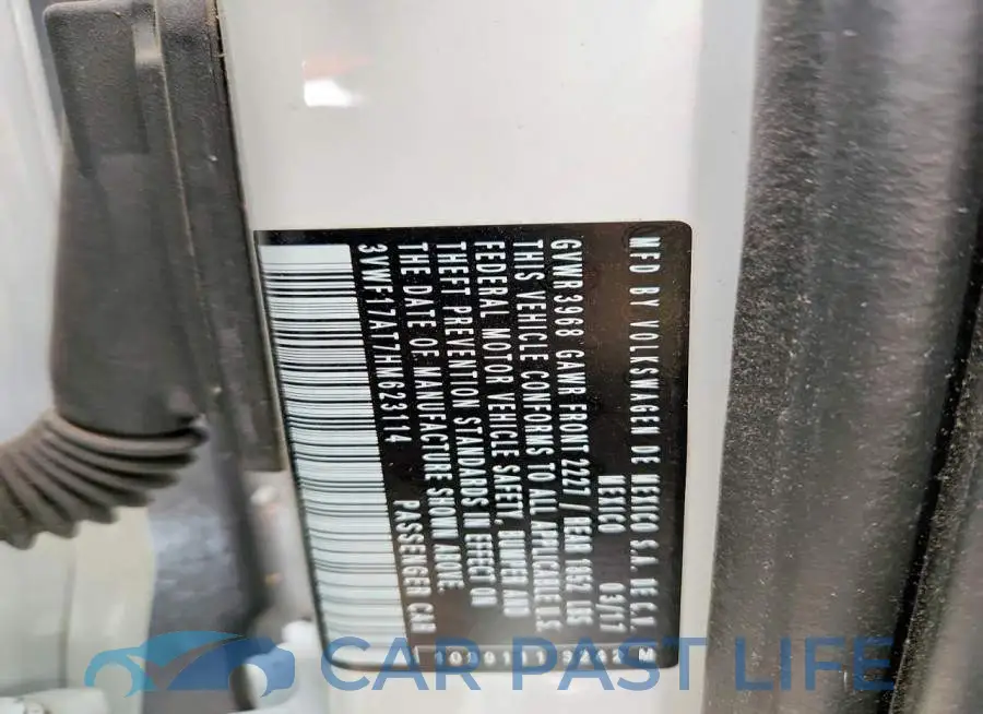 3VWF17AT7HM623114# 12