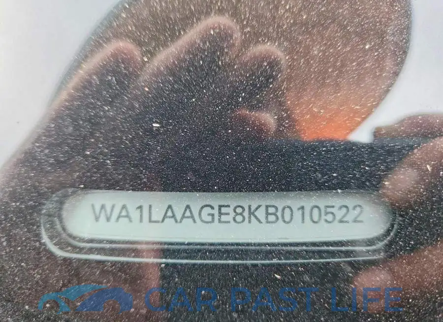 WA1LAAGE8KB010522# 13