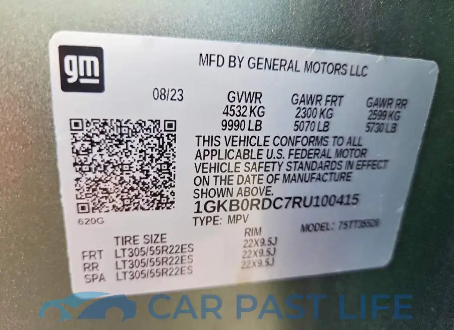 1GKB0RDC7RU100415# 13